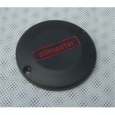 OILMASTER - ENGINE COVER CAP - WITH RED TEXT OILMASTER